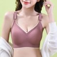 thumbnail image 2 of Butterfly Back Underwear Without Steel Ring And Mark Large Vest Bra, 2 of 9