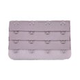 thumbnail image 1 of Baohd Extension Strap Bra Extenders Buckle 4 Hook Breathable Practical Accessories Adjustable Replacement 3 Rows Underwear gray purple, 1 of 6