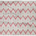 thumbnail image 4 of oneOone Organic Cotton Poplin Twill Fabric Chevron|Triangle & Square Geometric Print Fabric By Yard 42 Inch Wide, 4 of 4