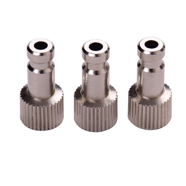 Labymos Aérographe Déconnexion Rapide Coupleur Raccord 3 Pcs Raccord Mâle 1/4 Pouce BSP Compatible Femelle