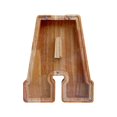 thumbnail image 1 of Wooden English Letter Savings Can with Transparent Glass Front for Coin Storage, 1 of 6