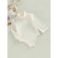 thumbnail image 3 of Faithtur Bébé Automne Romper, Combinaison d'Une Seule Pièce à Manches Longues pour Garçons Filles, 3 of 8