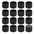 thumbnail image 1 of Unique Bargains 36Pcs Chair Leg Caps, 32mm (1-1/4 Inch) Non-Marking PVC Chair Leg Tips Non-Slip Chair Leg Floor Protectors, Black, 1 of 6