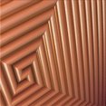 thumbnail image 1 of Ahgly Company Tapis d'Intérieur Lavable en Machine Carré Transitionnel Acajou Brun, 7 Pieds Carré, 1 of 7