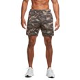 thumbnail image 3 of Kmbangi Men's Camouflage Print Elastic Waist Sports Pants with Drawstring, 3 of 10