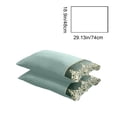 thumbnail image 4 of Sentmoon 18 X 18 Pillow Covers Pillow Covers 18x18 Solid Color Luxurius Pillowcase Set 2-Piece Lace Cutis-Friendly Skidproof Pillowcases European Embroidered Pillow Covers, 4 of 7