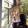 thumbnail image 2 of Carolines Treasures SC9672CHF Cardigan Corgi Automne Feuilles Drapeau Toile Maison Taille, 2 of 4