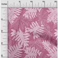 thumbnail image 2 of oneOone Velvet Purple Fabric Tropical Sewing Material Print Fabric By The Yard 58 Inch Wide, 2 of 4