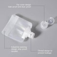 thumbnail image 4 of 12 Pieces Packaging Bags Refillable Reusable Leakproof Small Empty Packaging Bags Stand-up Pouch 30/50/100ml Sub-packaging Bag Hand Cosmetic Type2, 4 of 9