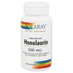Solaray - Monolaurin Natural Coconut Source 500 mg. - 60 Vegetarian Capsules
