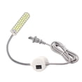 thumbnail image 2 of Yeacher AC110-245V 2W 30LED Sewing Machine Light Lamp Magnetic Fixed Base Flexible Bendable Tube Goose Neck Design for Housework Household Duties Chores, 2 of 7