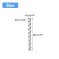 thumbnail image 2 of Unique Bargains Compression Spring, 5 Pack 304 Stainless Steel, 2mm OD, 0.3mm Wire, 20mm Length, 2 of 6