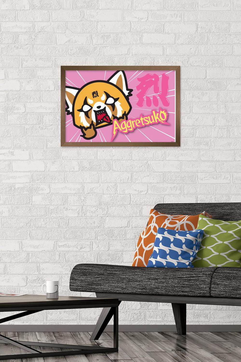 Aggretsuko - Horns Wall Poster