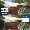 thumbnail image 4 of 80Pcs Shade Sail Hardware Kit Stainless Steel Heavy Duty Sun Shade Installation Kit Triangle Rectangle Square for Outdoor Garden Patio Yard, 4 of 9