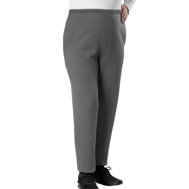 Silverts Pantalon de Survêtement pour Femme à Côté Ouvert, TG, Gris