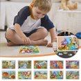 thumbnail image 2 of Eco-Friendly Wooden Puzzle Toy for Toddlers, 24-Piece Animal Shapes for Cognitive Development, Safe Rounded Edges for Ages 1-3, 2 of 9