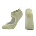 thumbnail image 1 of Ladies' Solid Color Backless Grip Socks Yoga Ankle Sports Socks Ladies' Anti Slip Slippers Socks, 1 of 2