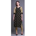 thumbnail image 2 of Bimba Robe Kurti Longue en Coton Imprimé, Tunique Droite, Robes pour Femmes, Haut Indien - Très Petit, 2 of 6