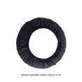 thumbnail image 3 of Housse de Pneu de Voiture Réglable Protection Solaire Universelle pour Roues de Rechange 80cm/31 Pouces Tissu Oxford Imperméable avec Cordon Élastique pour Bateaux Remorques Camping-Cars Jeeps Camions Bleu Rouge Gris, 3 of 6