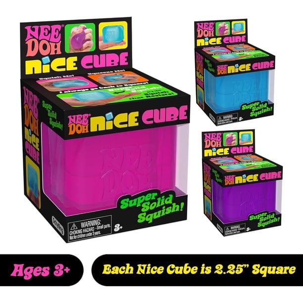 Cube -Sensory Squeeze Toy with Super Solid Squish - 2.25