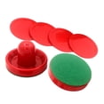 thumbnail image 2 of ZLight 1 Ensemble de Mini Pousseurs de Hockey à Air Pousseurs Air et Taille Palettes de Hockey Petits Rondelles de Hockey Rouge 2 Pousseurs Rouges 96 mm, 2 of 6
