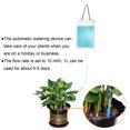 thumbnail image 5 of Unique Bargains Piquet d'Irrigation Goutte à Goutte 1L avec Valve Sac d'Arrosage Automatique, Transparent, 5 of 5