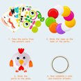 thumbnail image 2 of AMERTEER Art Craft Gift for Kids 10 PCS Paper Plate Art Kit for Girl Boy Toy DIY Animal Art Supply Projects Toddler Creative Activity Children Preschool Classroom Party Game Crafts (Set A), 2 of 6