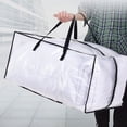 thumbnail image 4 of Sacs de Rangement Transparents Extra Larges Robustes avec Bretelles de Sac à Dos Poignées Solides et Fermetures Éclair Sécurisées pour Organisation Textile Maison, 4 of 6