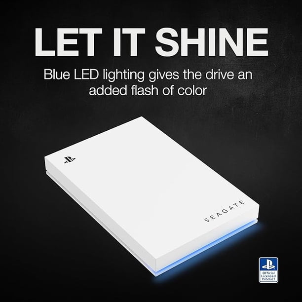Seagate Game Drive for PS5 2TB External HDD - USB 3.0, Officially