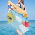 thumbnail image 1 of LSLJS Beach Towel Summer Beach Essentials Microfiber Beach Towels Super Lightweight Colorful Bath Towel Sandproof Beach Blanket Multi-Purpose Towel for Travel Swimming Pool 30x60 Inch, 1 of 3