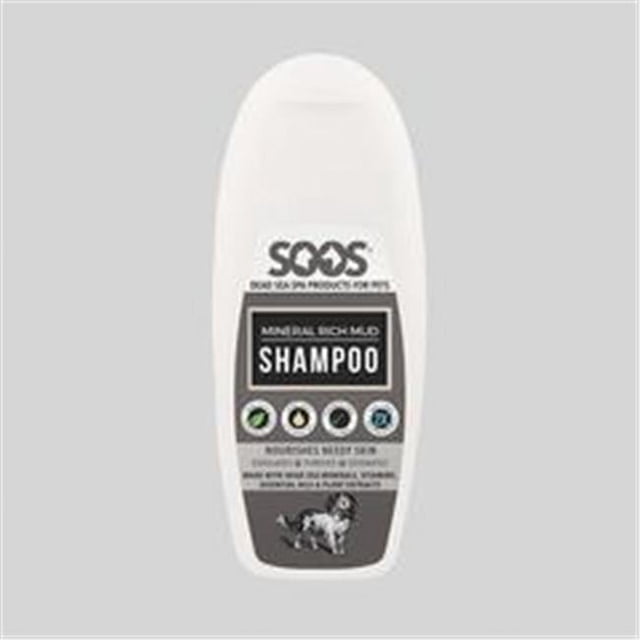 Soos Pets SP07002 Boue Naturelle Riche en Minéraux de la Mer Morte Shampooing pour Chiens et Chats