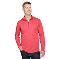 thumbnail image 1 of Men's Zone Sonic Heather Performance Quarter-Zip - SP RED HEATHER - M, 1 of 3