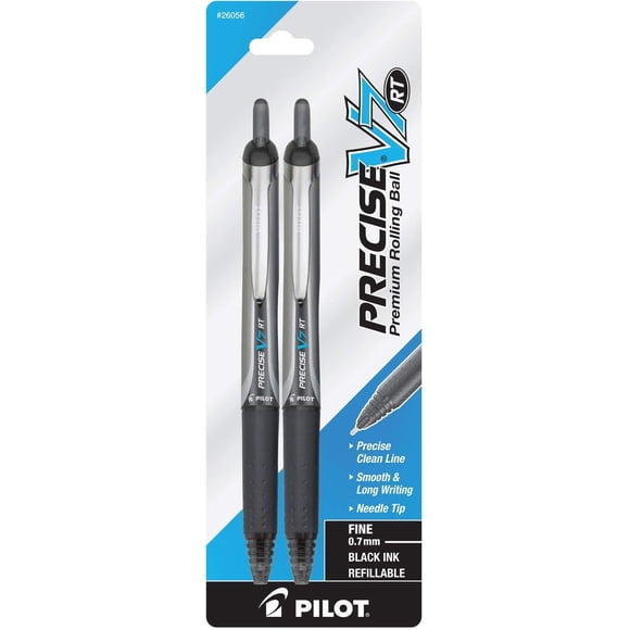 Pilot Precise V7 RT Rollerball Pen, Fine Point, Assorted Ink Colors