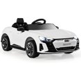 thumbnail image 1 of OLAKIDS Kids Ride on Car, Licensed 12V Electric Vehicle with Remote Control, Battery Powered Toddlers Toy with Spring Suspension, Headlights, Music, MP3, USB, TF, 1 of 9