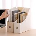 thumbnail image 4 of Magazine Holder - (3 Pack)  Sturdy Magazine Holder  Magazine Organizer  Magazine Storage Box  Use Magazine File Organizer as Book Bins or Magazine File Holder, 4 of 9