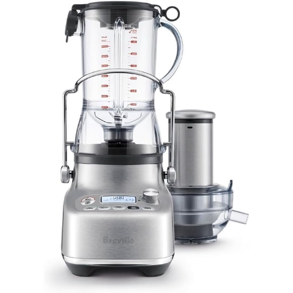 Refurbished (Good) Breville 3X Bluicer Pro 1.5L Stand Blender and Juicer - Brushed Stainless Steel (BJB815BSS1BCA1)