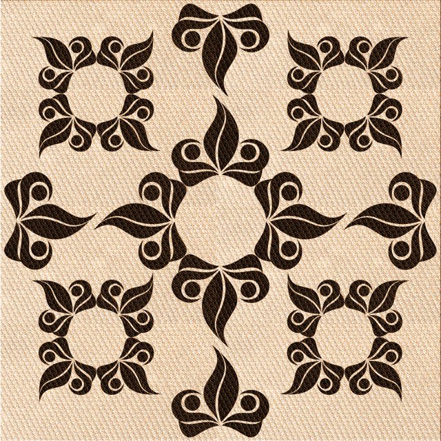 Ahgly Company Tapis d'Intérieur Lavable en Machine Carré Transitionnel Brun Selle, 6 Pieds Carré