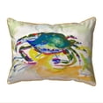 thumbnail image 1 of Betsy Drake SN263 11 x 14 Po. Petit Oreiller Intérieur et Extérieur Vert Crabe, 1 of 1