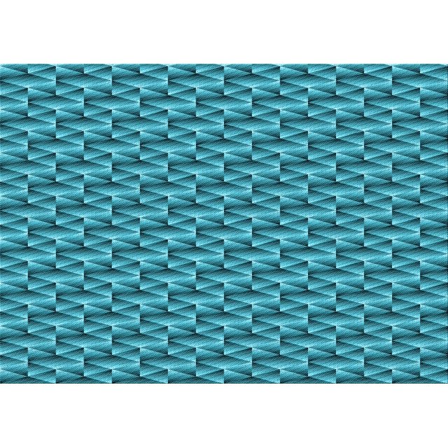 Ahgly Company Tapis d'Intérieur Lavables en Machine Rectangle Transitionnel Vert Cyan Foncé, 3' x 5'
