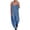bleu, variante sur JMYHOAM Combinaisons pour Femmes, Combinaison d'Été pour Femmes à la Mode Unie avec Poches et Bretelles, Pantalon Décontracté, Combinaisons, Barboteuses et Salopettes pour Femmes, Gris G