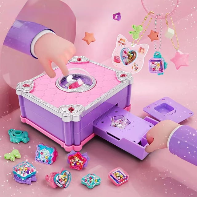 RKSTN Small Item of Software Hundreds Of Book Boys Girls Surprise Treasure Chest Toy Sticker Hundreds Of Book Card Gift Box