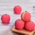 thumbnail image 3 of Simulation Fruit Mini Melon D\'eau Fraise Mangue Paysage Ornements Décoration de Bureau, 3 of 8