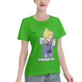 thumbnail image 2 of Women's Basic Short Sleeve T-Shirt Super Saiyan, 2 of 6