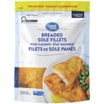 thumbnail image 1 of Great Value Wild Caught Breaded Sole Fillets, Frozen Bag, 860 g, 1 of 6
