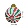 thumbnail image 3 of Décoration de Noël en PVC Bonbon Gonflable 60cm, 3 of 5