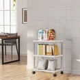 thumbnail image 4 of Bwiyojiz Storage & Organization Large Floor Shelving Unit Mobile Cart Adjustable Tier Shelves Kitchen and Bathroom Organizer Snack Rack, Gifts for Self, 4 of 6