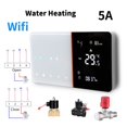 thumbnail image 1 of WiFi Smart Thermostat,Electric Floor/Heating Water/Gas Boiler Weather Station Temperature Remote Controller ,Easy to Install, 1 of 7