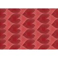 thumbnail image 1 of Ahgly Company Tapis Rectangulaire Rouge Lavable en Machine, 7 Pieds x 9 Pieds, 1 of 7