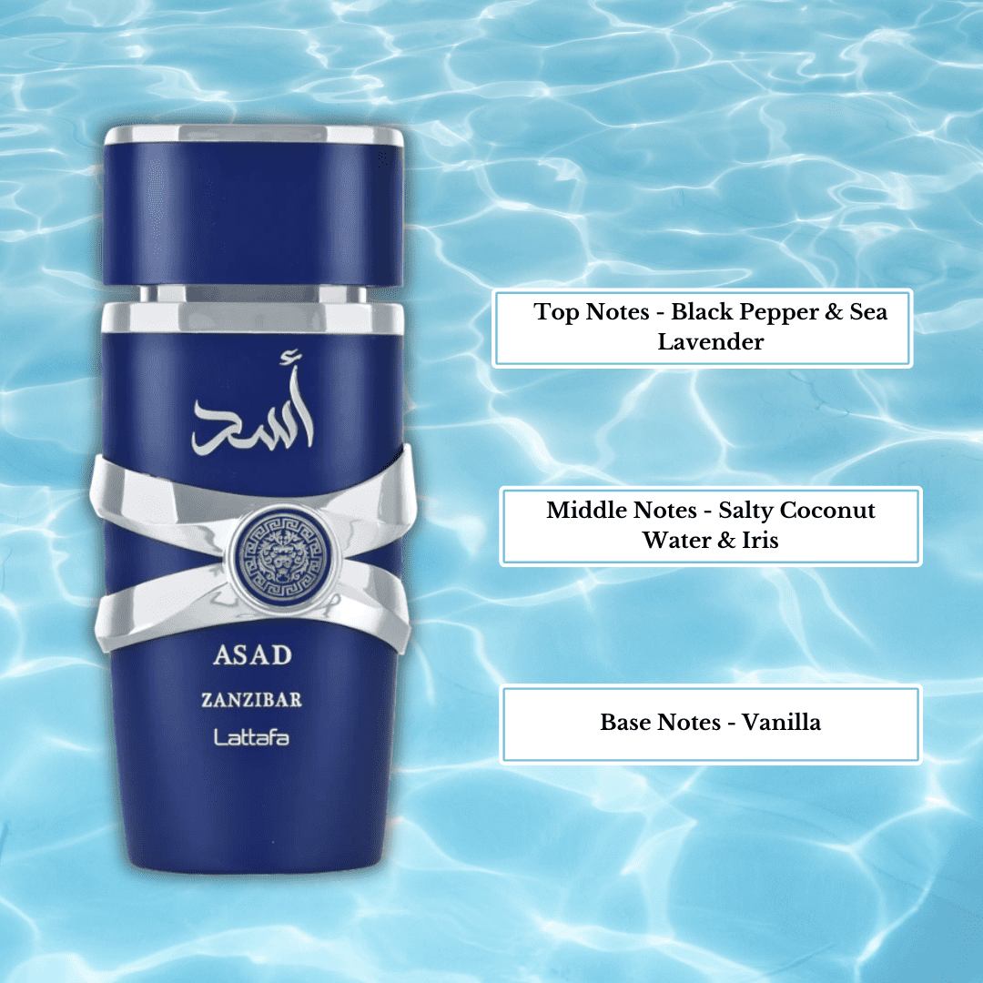 Lattafa Asad Zanzibar Eau De Parfum Spray For Men 100ml - Walmart.ca