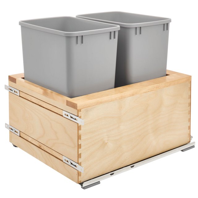 Rev-A-Shelf 4VL-2132DM-2 Bois Sortir Poubelle Conteneur W / Soft-Close
